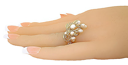 Fresh Water Pearl Ring, Branch Style - In House Treasure