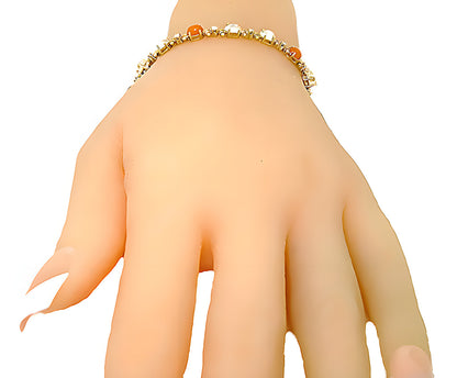 Moonstone Bracelet & Diamonds - In House Treasure