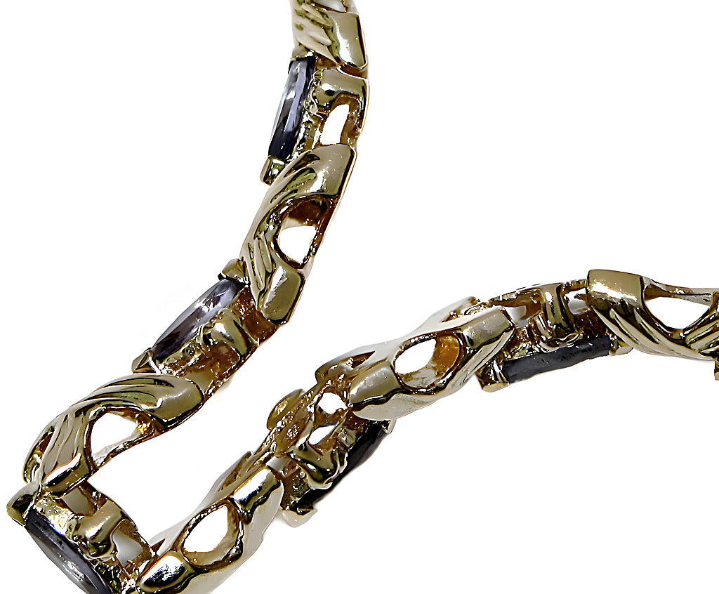 Tanzanite Bracelet & Round Diamonds - In House Treasure