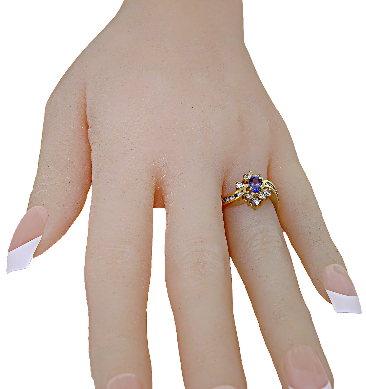 Tanzanite Ring, Channel/Prong Setting - In House Treasure