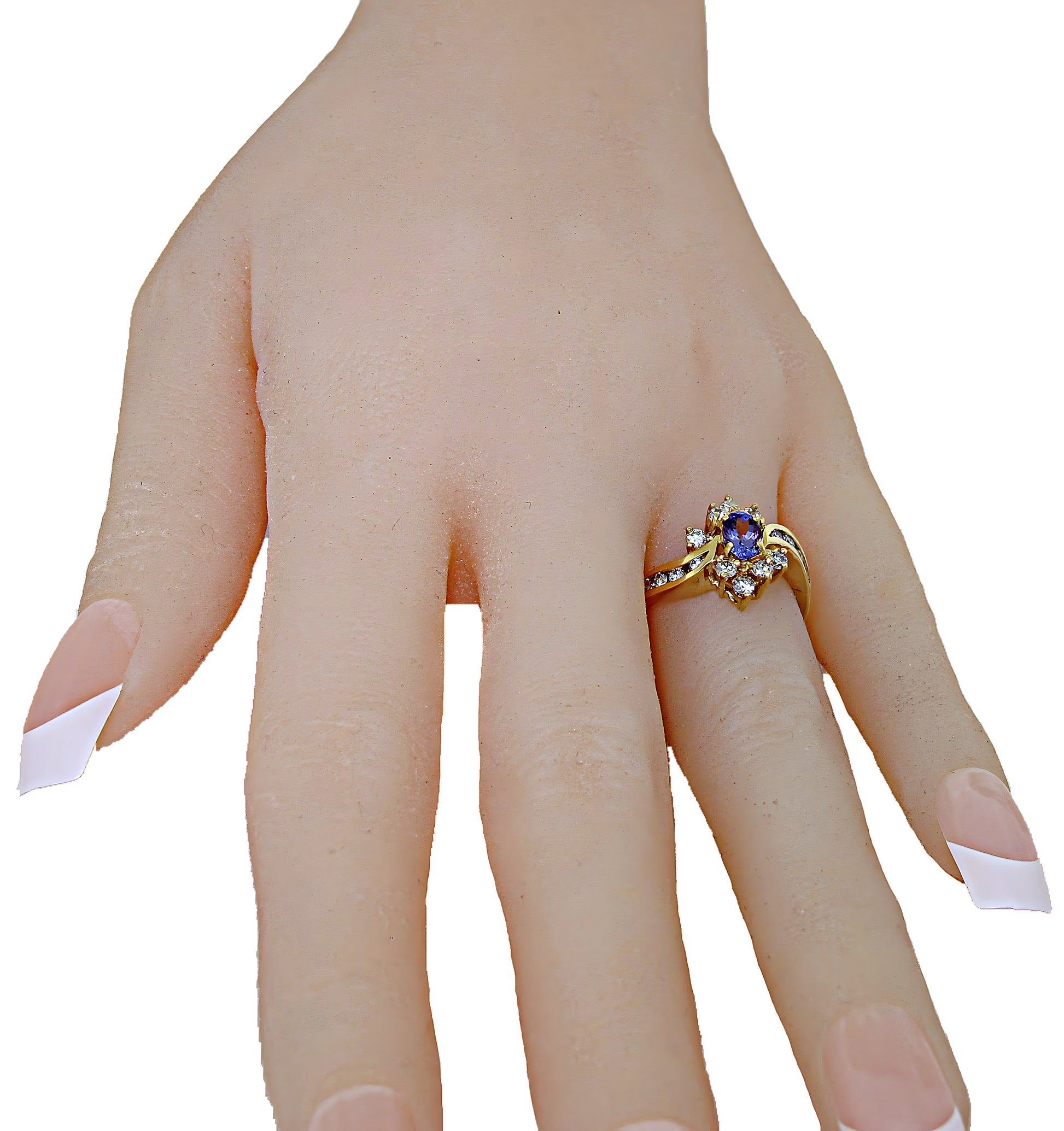 Tanzanite Ring, Channel/Prong Setting - In House Treasure