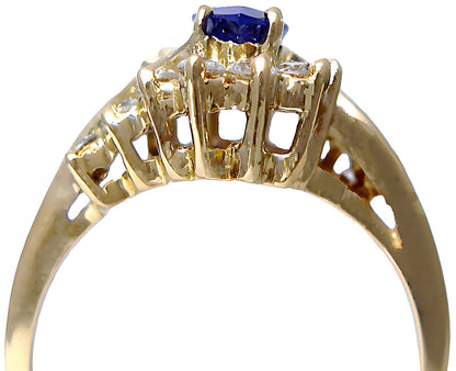 Tanzanite Ring & Round Diamonds - In House Treasure